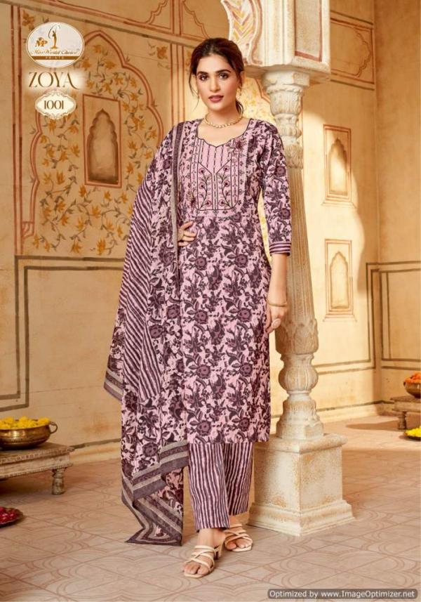 Miss World Zoya Vol 1 Slub Printed Dress Material Collection